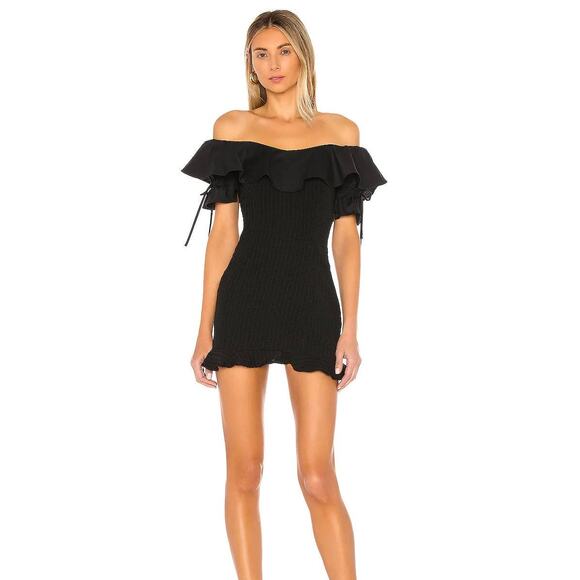 Tularosa Piper MINI Dress, Black - Picture 1 of 4